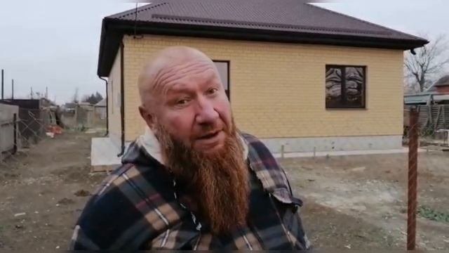 Ст. Новоминская дом из газоблока и кирпича Теколит  Бризолит Дюрисол Арболит Арболитовыеблоки