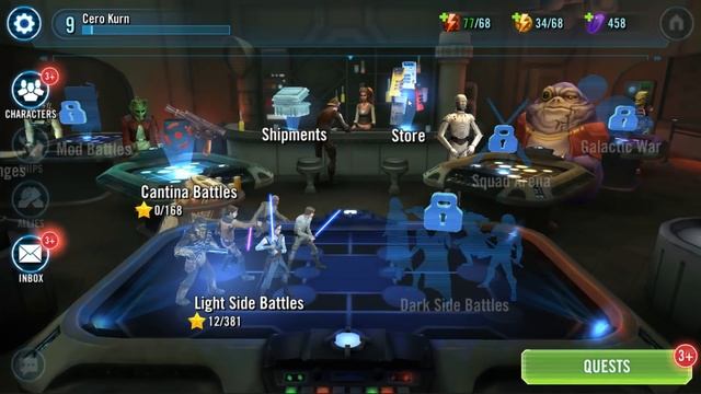 Шаг 1: Рероллим аккаунт | SWGOH ГАЙД 2019