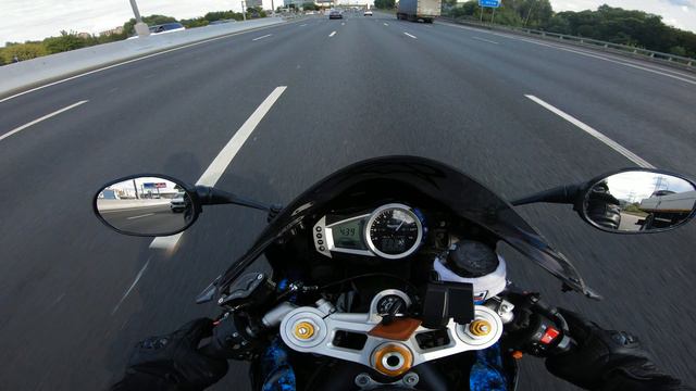 Motorcycle traffic ride #1
