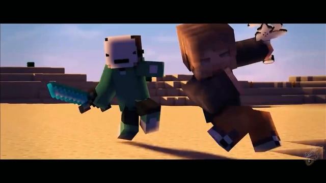 DREAM VS MR BEAST - Minecraft FIGHT Animation but it's Dragon Ball Z