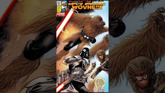 Darth Vader vs Chewbacca