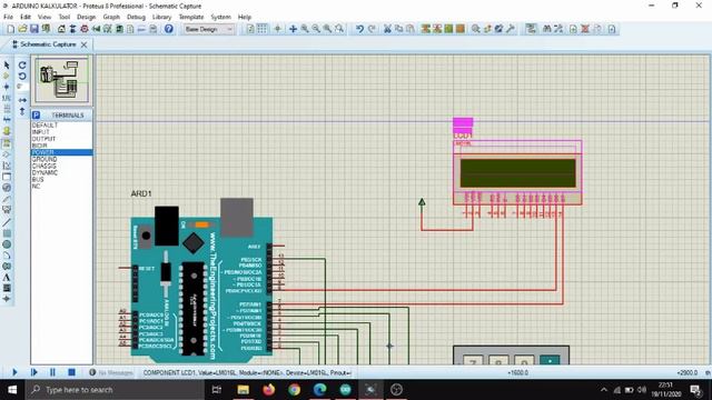 Project Proteus X Arduino Kalkulator Arduino
