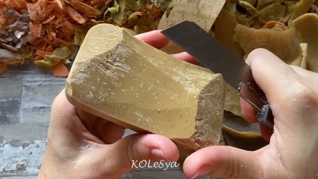 ASMR Soap | Cutting Rancid Soap |Soap Carving|Резка прогорклого мыла  | ASMR