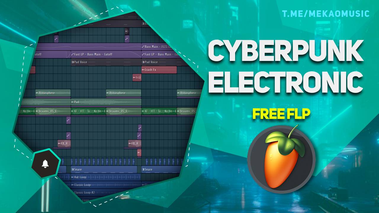 Cyberpunk Music в FL Studio 20 (+FREE FLP/Бесплатный FLP)