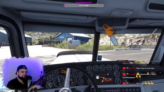Едем в КАНАДУ American Truck Simulator 1.43