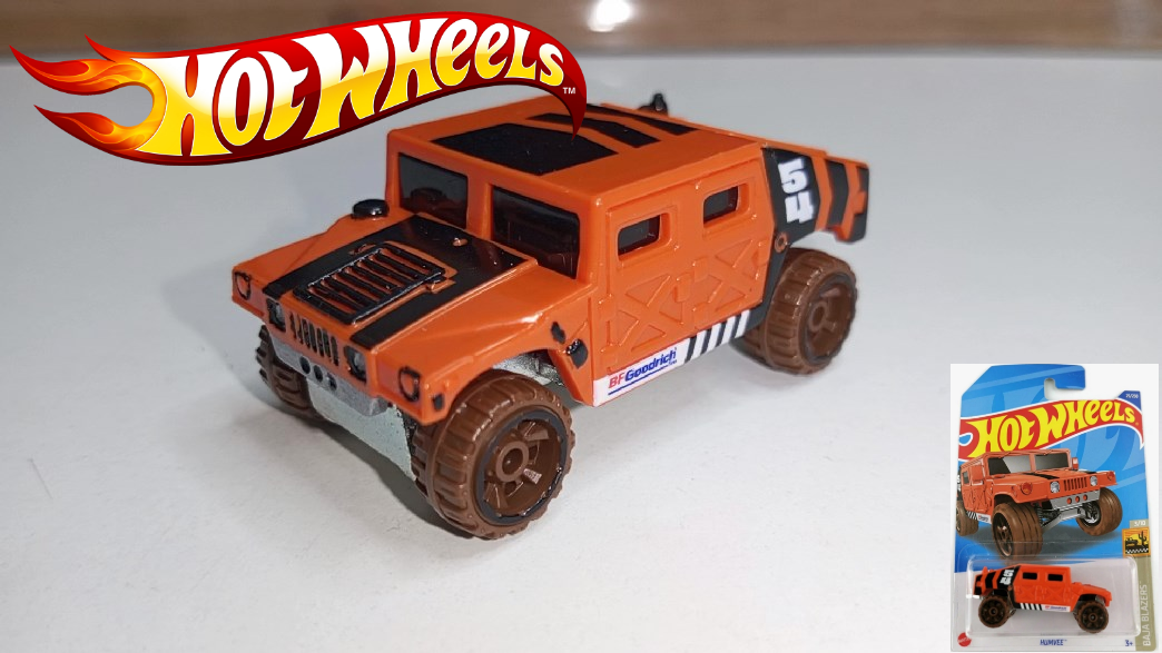 Custom Hot Wheels Humvee HW Baja Blazers 3/10