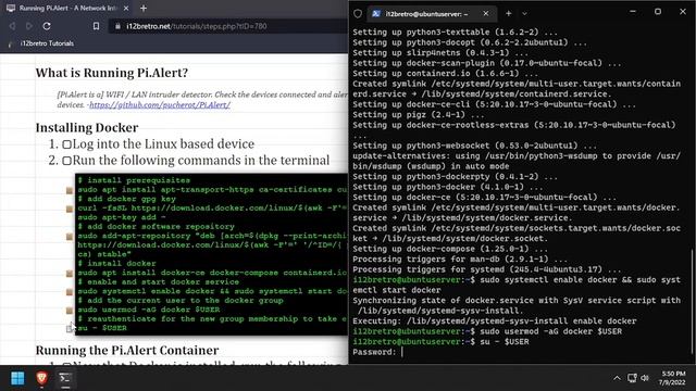 Running Pi.Alert - A Network Intrusion Monitor - Containerized in Docker