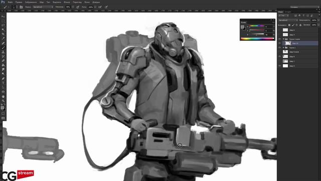 CG Stream. Евгений Постебайло. Часть 2.