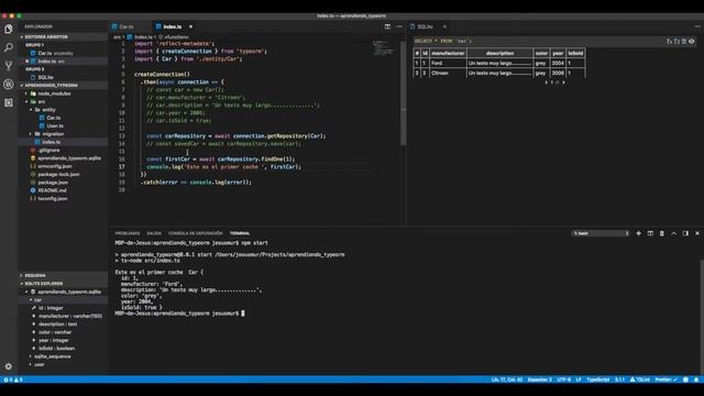 ? Tutorial de Typeorm con Typescript en español - #3 Queries