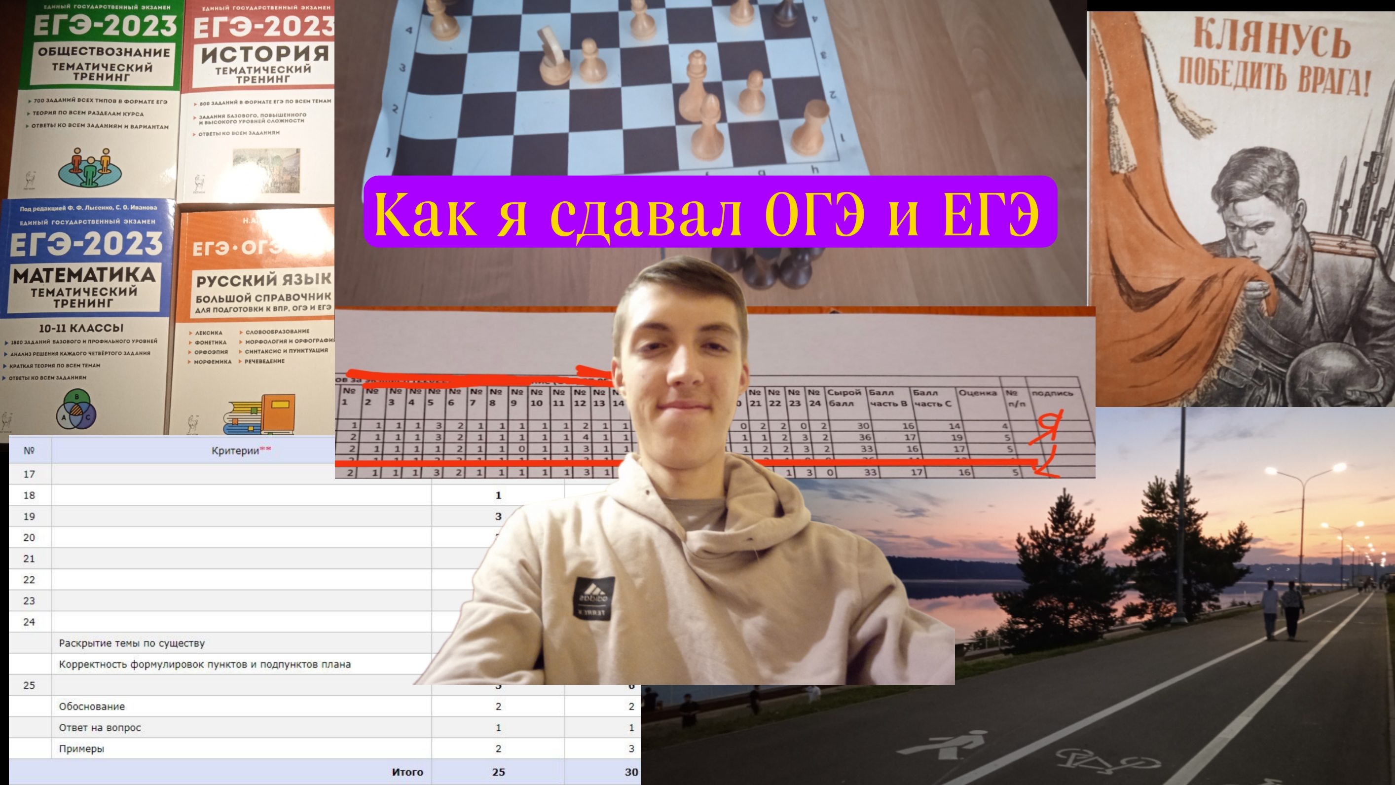 Как я сдал ОГЭ и ЕГЭ (Yugoslavdima)
