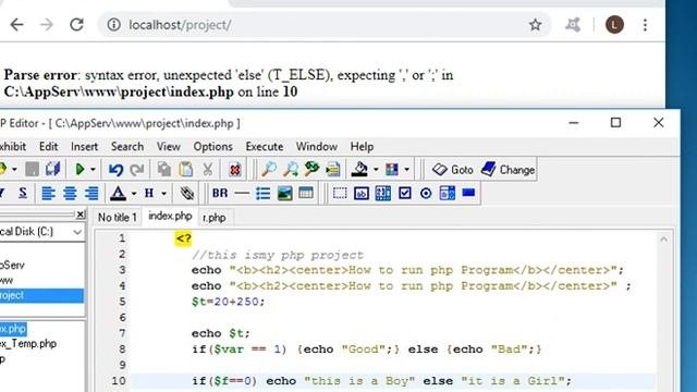 Parse error syntax error unexpected if T_IF