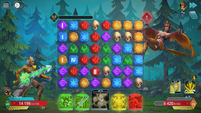 [Leo] Puzzle Quest 3 - 103. Задание Аури - Разминка