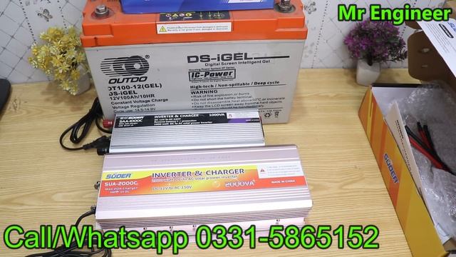 Solar Inverter | Suoer Inverter | 12V To 220V 1000W And 2000W Power Inverter With Charger Review