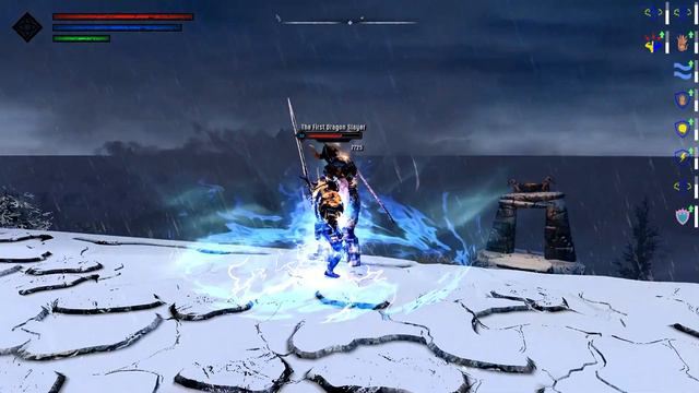 Skyrim SE - (MODDED GAMEPLAY) The First Dragonslayer (BOSS BATTLE)