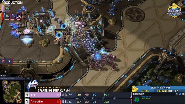 ArT vs Arrogfire - PvP | Sparkling Tuna Cup #4 | Weekly StarCraft 2 Tournament