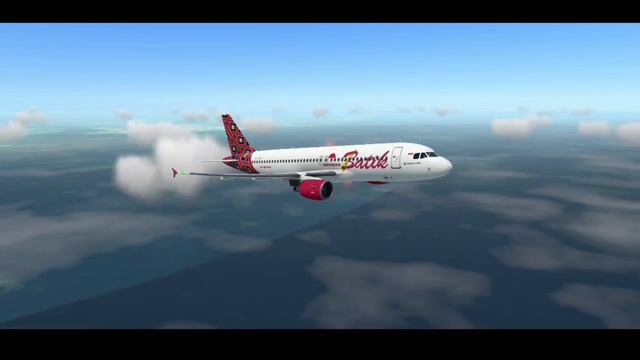 [RFS Real Flight Simulator] Batik Air A320 - 200 |Balikpapan - Makassar| ~ RFS Pro