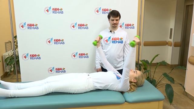 Блок 4  грудной уровень поражения исходное положение: лежа на спине