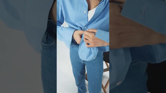 Как аккуратно подвязать рубашку