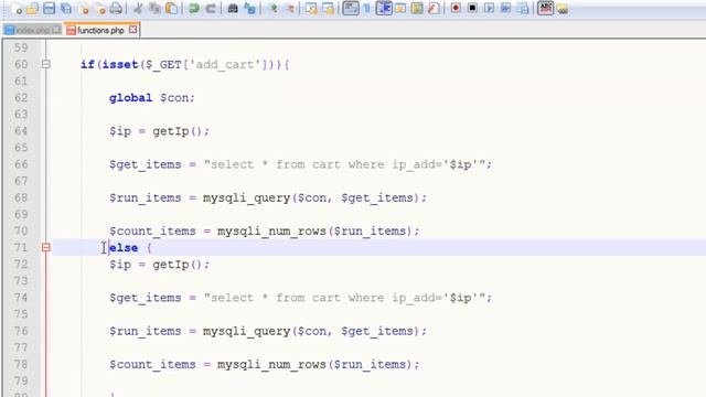 E Commerce Website in PHP  MySQL Part 25   Total Items