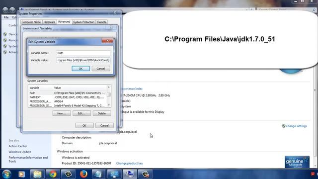 Core Java Tutorial 03 - setting up PATH environment variable on your computer