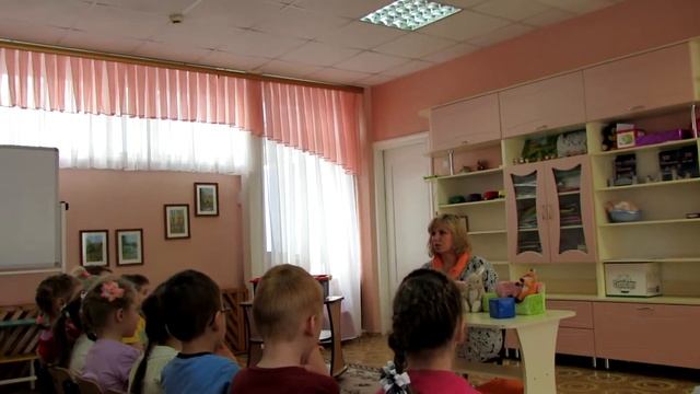 Фрагмент занятия по развитию речи Детский сад для игрушек в средней группе.