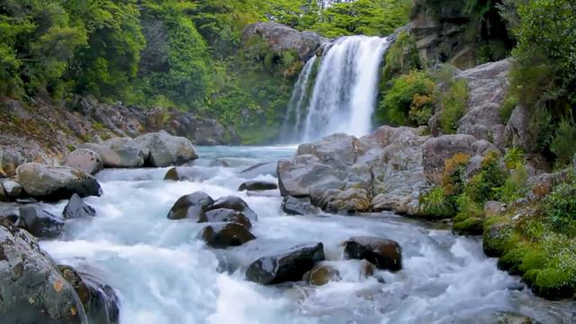Звуки природы | Невероятные расслабляющие звуки водопада для устранения бессонницы и крепкого сна.