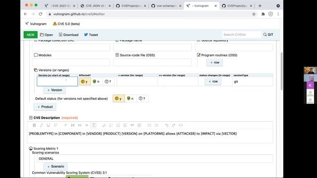 Vulnerability Disclosures WG (October 4, 2021)