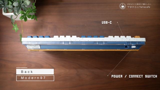タクタイル感が病みつきになるMelGeek Modern97 メカニカルキーボード