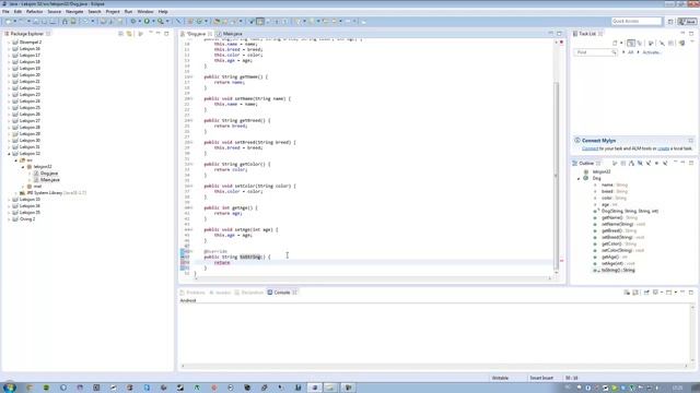 Java-programmering 32 - toString()