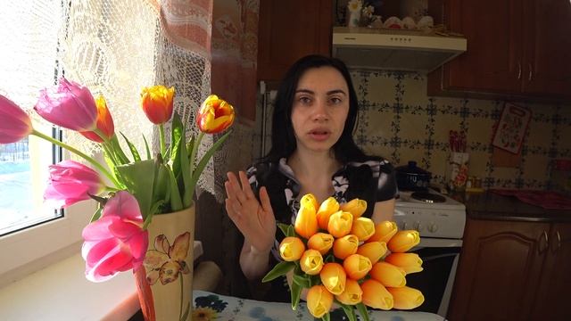 Искусственные цветы с AliExpress Обзор и отзыв на товар Тюльпаны?