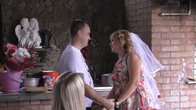 20180901 х. Калинин. Гостевой дом У Елены. Саша и Юлия 10 лет спустя