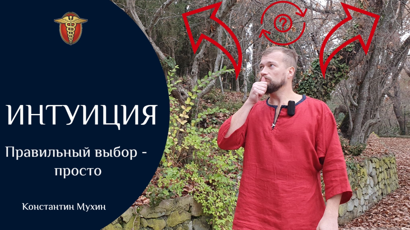 Интуиция. Правильный выбор-просто | Константин Мухин
