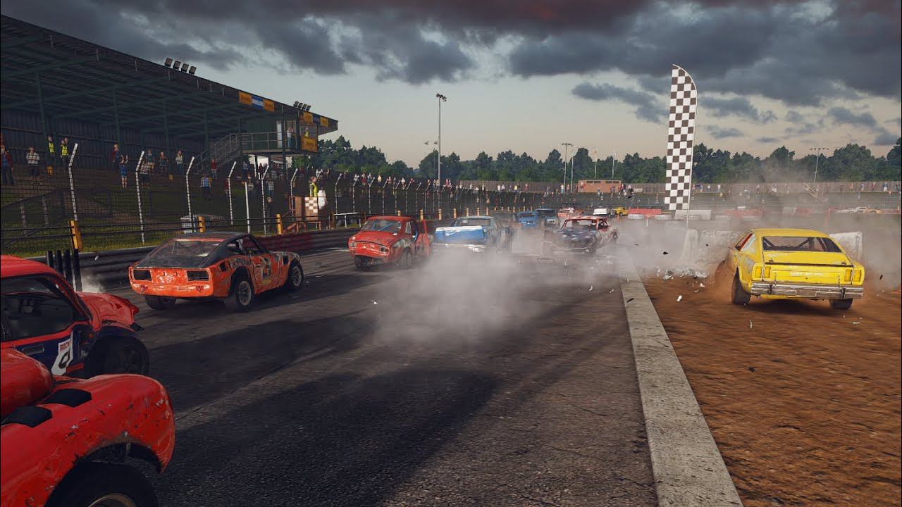 СУМАСШЕДШИЕ ДЕРБИ ГОНКИ /ПРОШЁЛ ВТОРОЙ СЕЗОН/ Прохожу игру Wreckfest