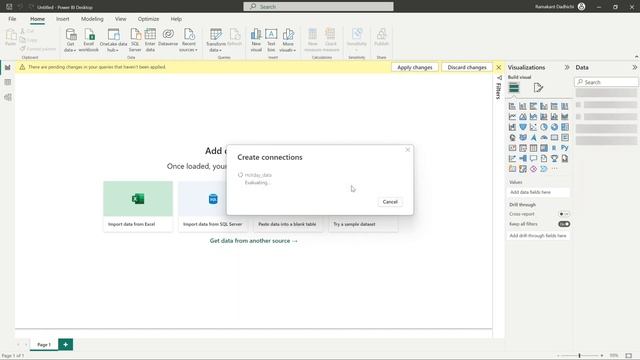 Connect Power BI Desktop to Microsoft fabric Lakehouse
