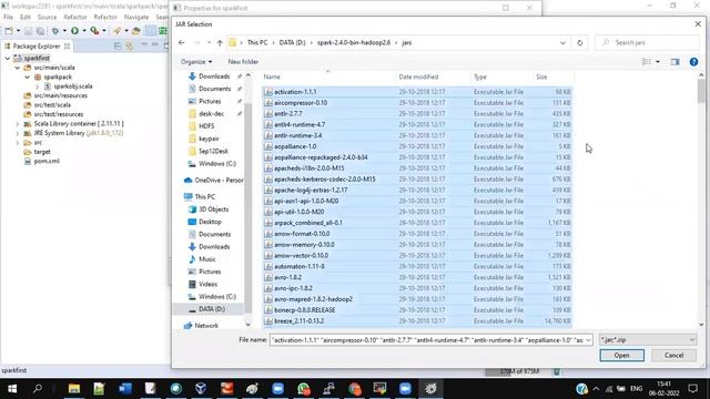 Spark Eclipse set up and Cloudera Deployment