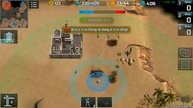 Art of war 3: đấu giải cướp cờ nhà chính cấp 2