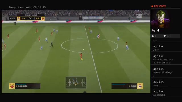 Probando a rodri tots en division rivals