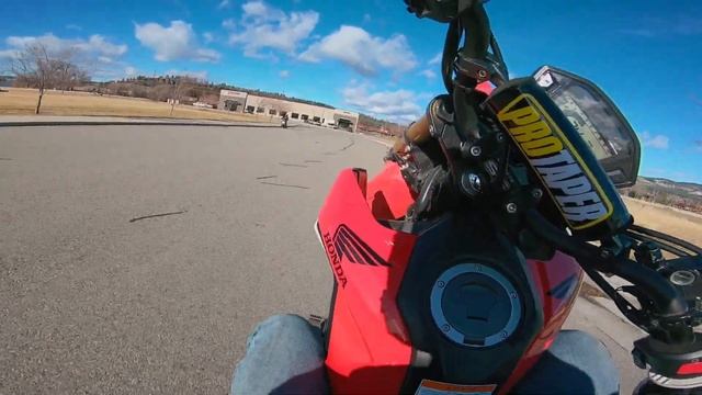 Grom stunt day || CRACKED FRAME!!