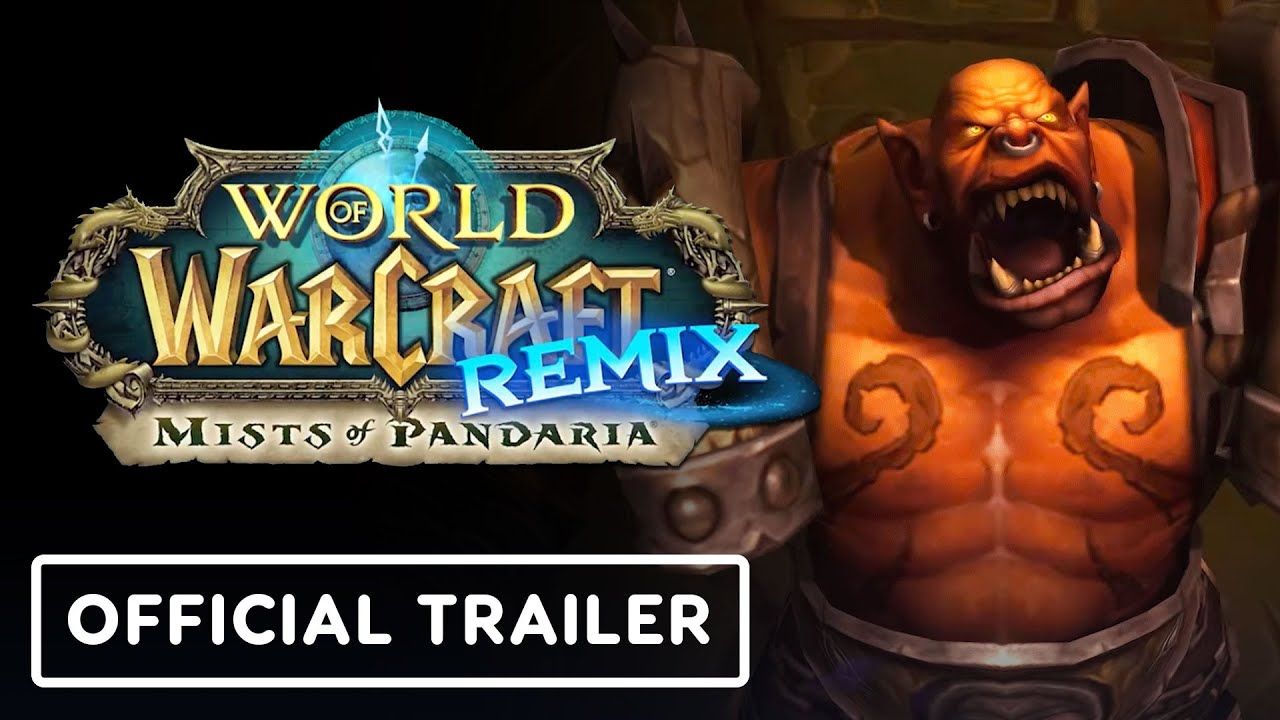 Игровой трейлер World of Warcraft Mists of Pandaria - Official Remix Limited Time Event Trailer