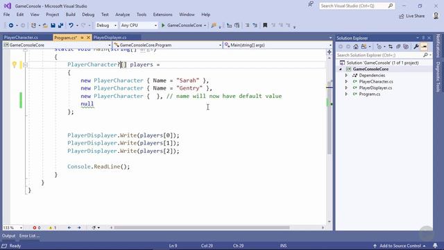 005-14. Refactoring Existing Code to C# 8