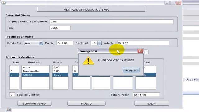 Ejercicios Con JLIST en JAVA (5-5)