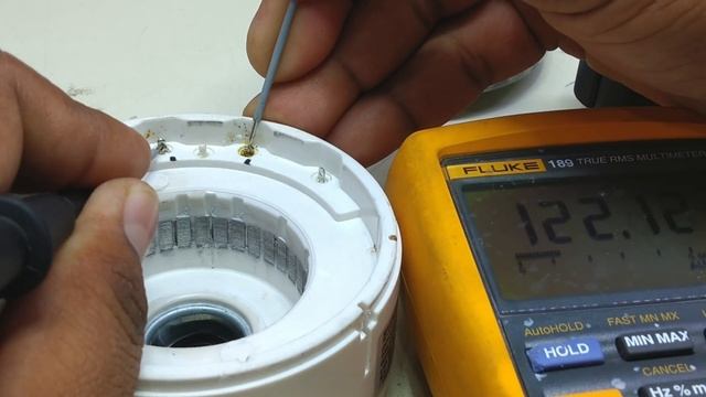 Reparación De Motor Fan Unidad Interior AA LG Inverter Error CH10 ?️