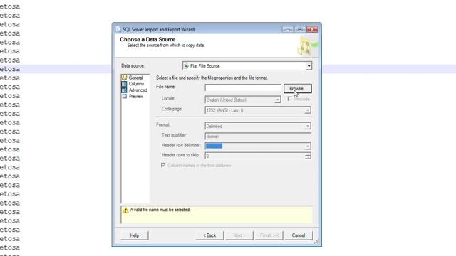 How to Load/Import Data From CSV file into Microsoft Azure SQL Database