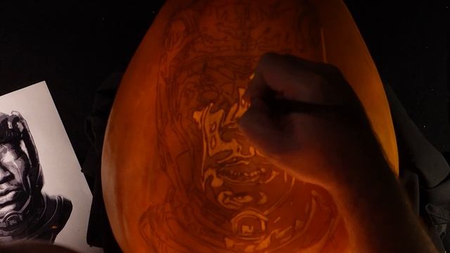 Pumpkin Carving Tutorial: Kang The Conqueror