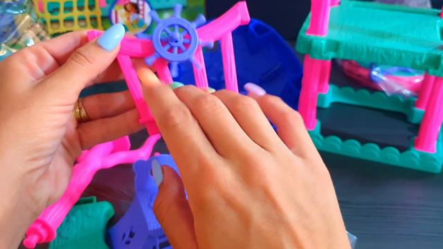 ASMR TOYS  13 Minutes Satisfying with Unboxing Enchantimals City Tails pets house family funny