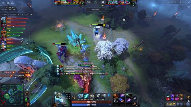 ЗЕВС на 10.000 ММР 🔥 Слишком МНОГО УРОНА.. ZEUS DOTA 2