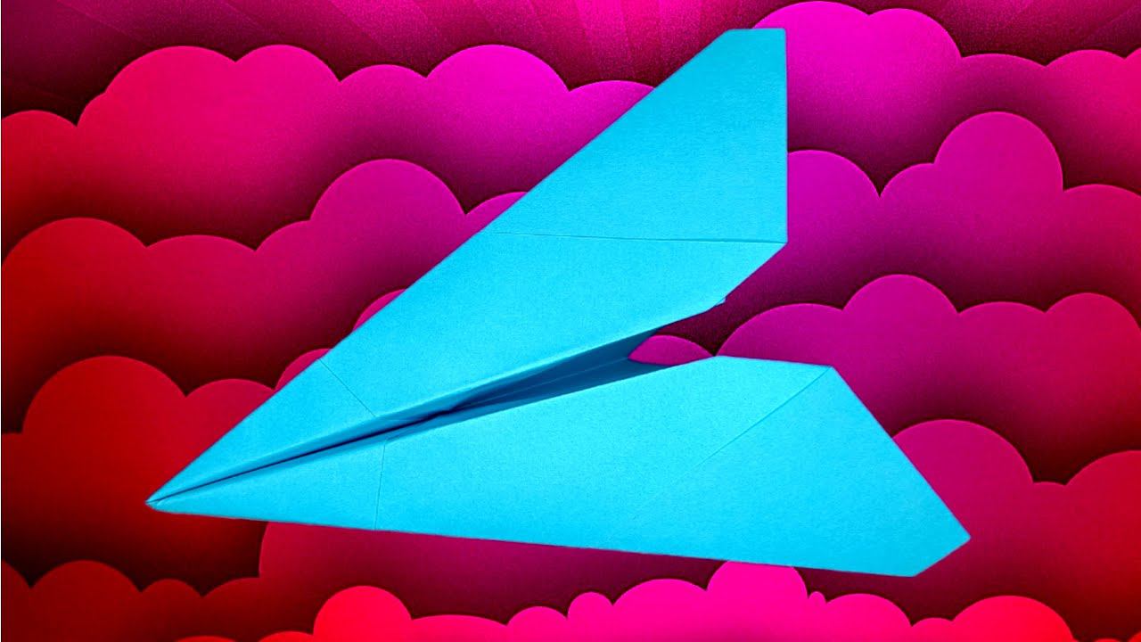 Как сделать самолетик из бумаги А4