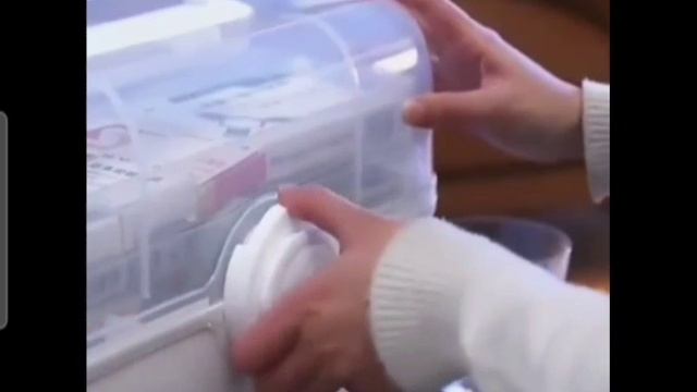 Контейнер медицинский для домашней аптечки