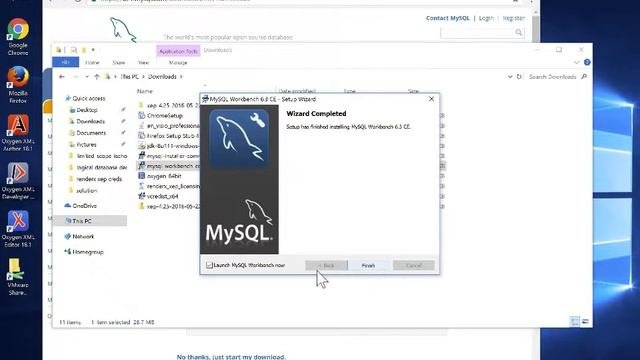 Tutorial:  Install MySQL and Murach Files on Windows 10