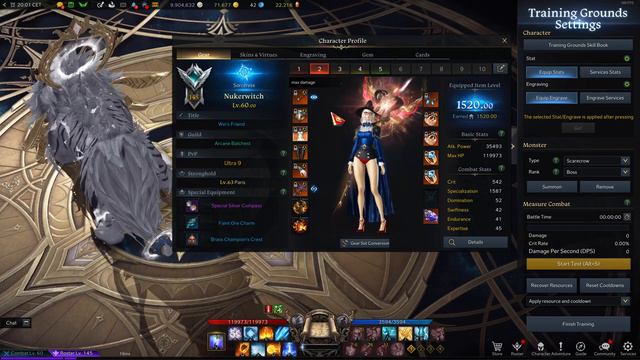 Lost Ark My Sorc ilvl 1520 igniter build !